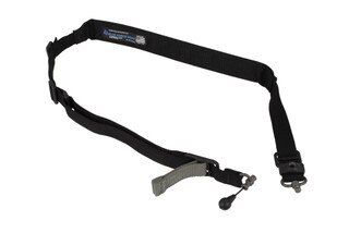 Blue Force Gear Vickers 221 Padded carbine sling with RED swivel in black